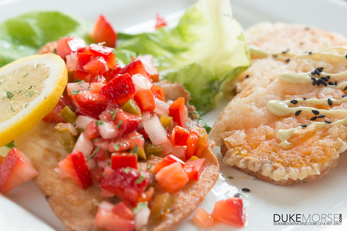 Orange Roughy with Tomato-Cilantro Salsa 