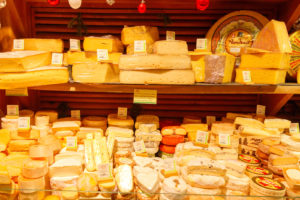 Paris. Cheese shop.