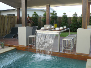 Outdoor Dining And Pool